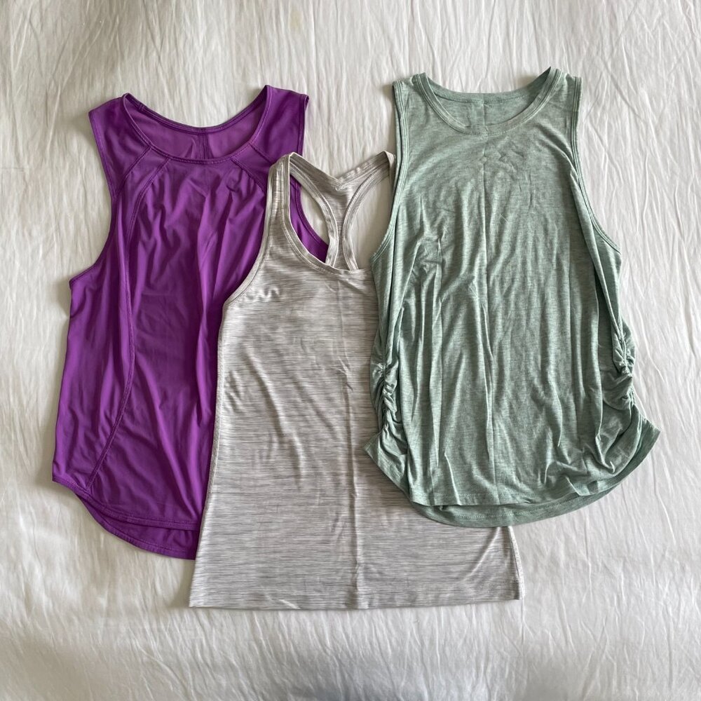 Lululemon Tank Top Bundle (sz 6/8)